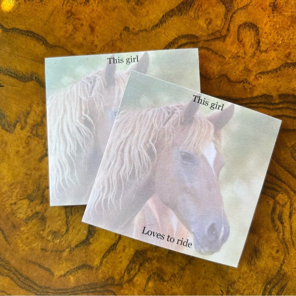 Horse Post-it Notes